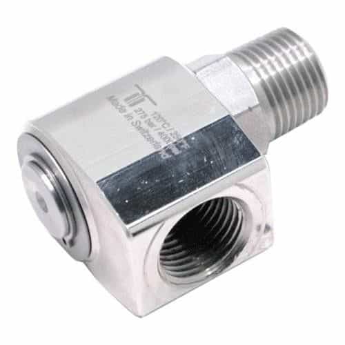 43.353 Mosmatic 90 Degree Swivel - 1/2 Inch NPTF x NPTM