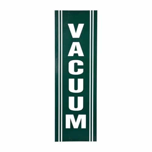 Green Vacuum Sticky Decal