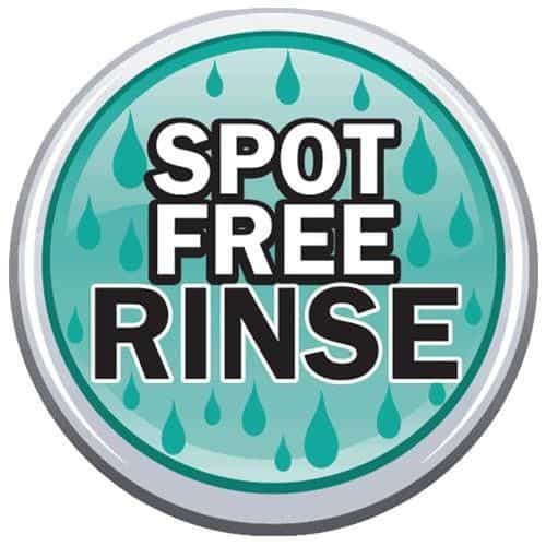 CB04629 Spot Free Rinse Circle Decal
