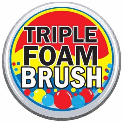 CB04631 Triple Foam Brush Circle Decal