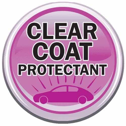 CB04632 Clear Coat Protectant Circle Decal