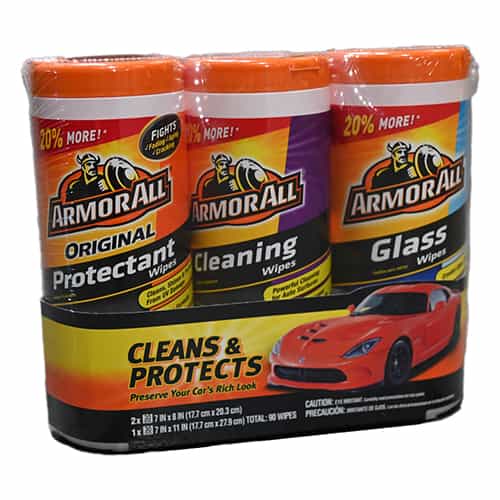 Armor All 18782 Wipes 3-Pack