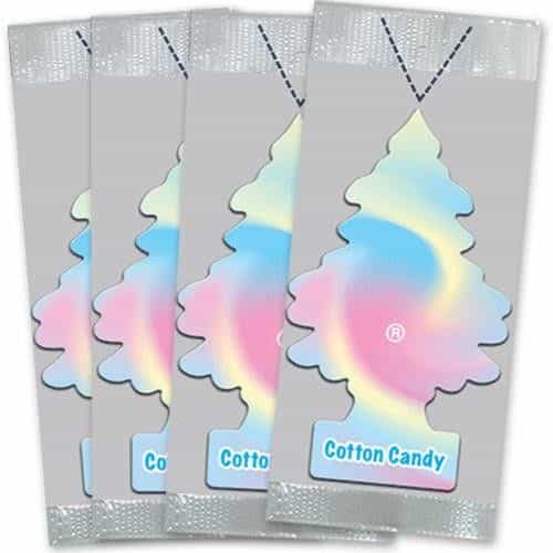 Little Trees Cotton Candy Air Fresheners 72 Pouch Packs
