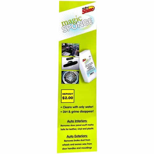 VE0159 Magna Shine Magic Sponge Single Column Decal