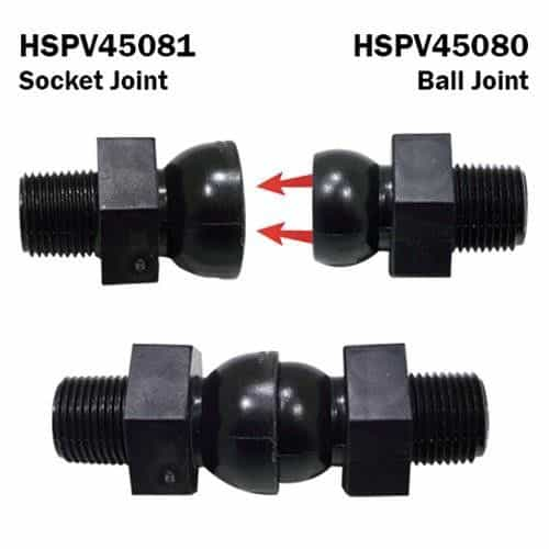 HSPV45080 Triple Foam Head Joint - 3/8 Inch NPT