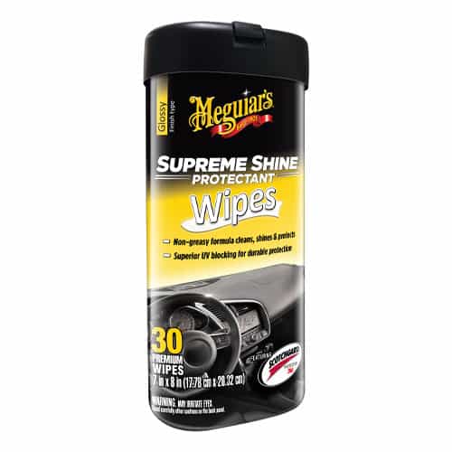 G4000 Meguiar's Supreme Shine Protectant Wipes