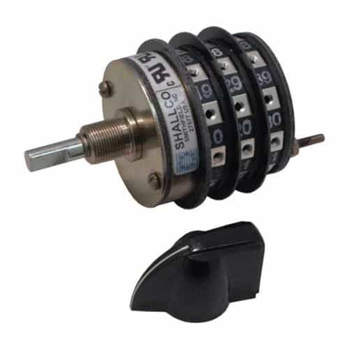 10-Position Rotary Switch with 3 Stacks - 13741