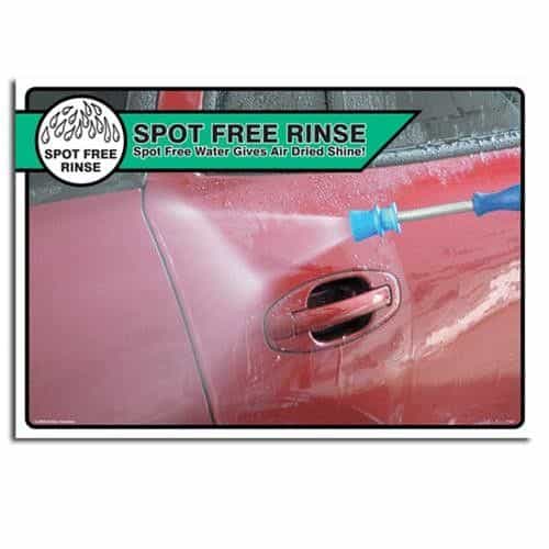 Final Rinse Sign