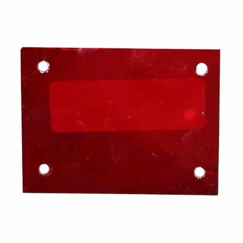 red lens for a timer