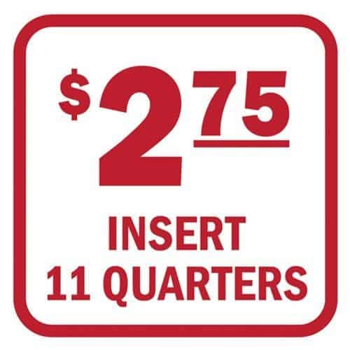Insert 11 Quarters Red and White Decal