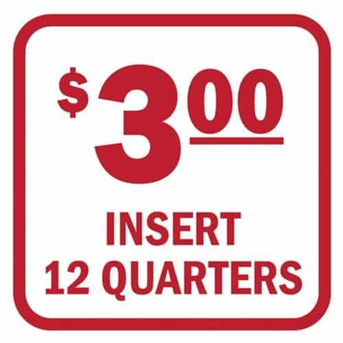 15086 Insert 12 Quarters Red and White Decal