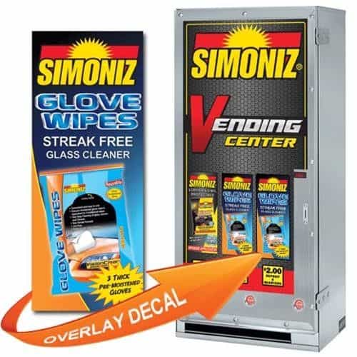 Simoniz Glass Glove Wipe Overlay- DEDS910