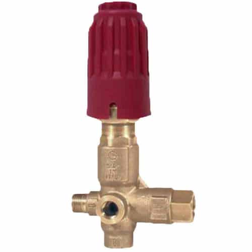 YU5075KS General Pump Red Knob Unloader - 5075 PSI, 10 GPM