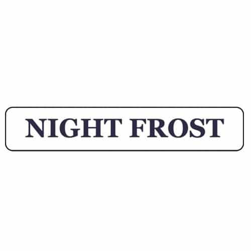 Night Frost Fragrance Machine Decal