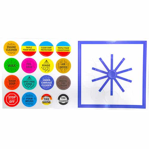 10 Function Decal Set