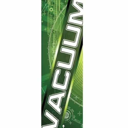 VA50025G Kleen-Rite Tech Themed Vacuum Sticker - Green