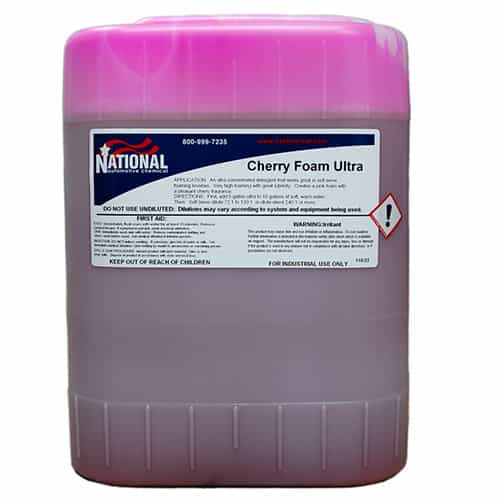 Cherry Foam Brush Soap Pail