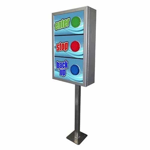 TR18X30LS Car Wash Traffic Fixture