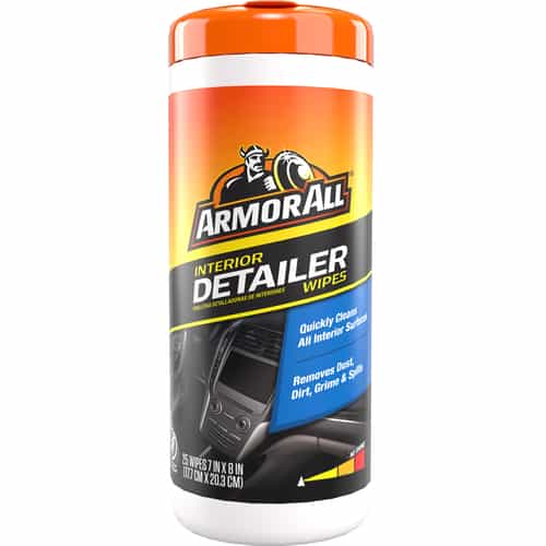 Aromor All 78503 Natural Finish Interior Detailer Car Wipes