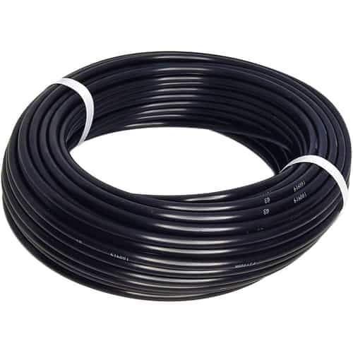 LL100-250BK Black Poly Tubing
