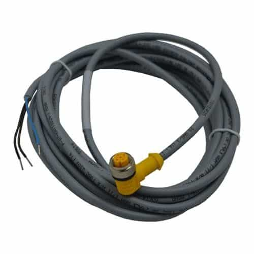 WK 4.4T-4 Turck PVC Jacketed M12 Eurofast Cordset - 4 M, 250 VAC