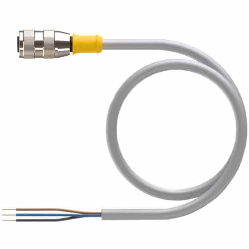 RK 4T-2 Turck 3 Wire Single Ended - Female M12 Connector