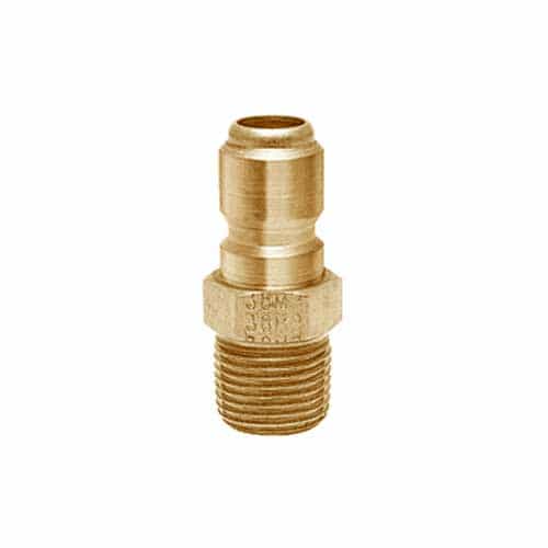 38MPB ZSi Foster Brass Straight-Thru Plug