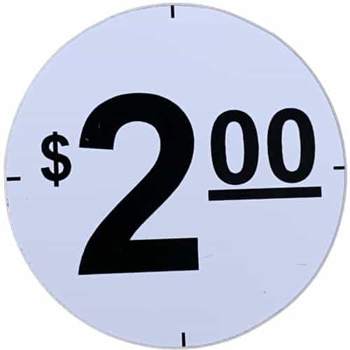 IDX 2 Dollar Price Overlay - BS532-200