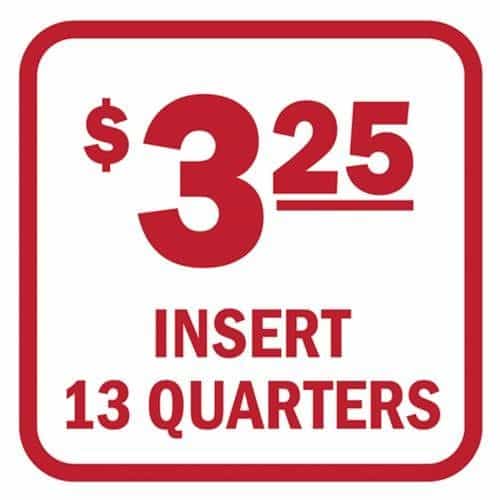 Insert 13 Quarters Red and White Decal