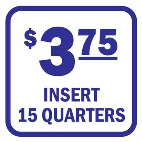 Insert 15 Quarters Blue and White Decal