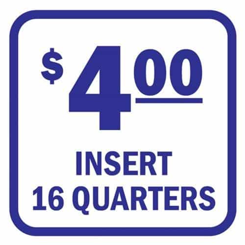 Insert 16 Quarters Blue and White Decal