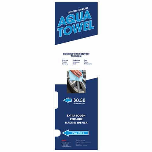 Giant Pumps DC-50AT Blue Aqua Towel Decal – 1 Column