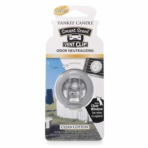 1304391 Yankee Candle Clean Cotton Vent Clips