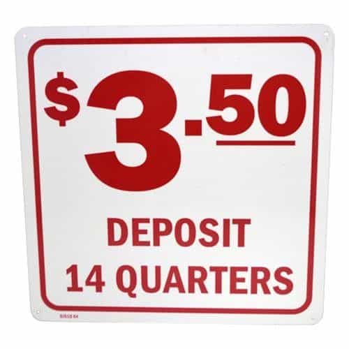 SI51064 Kleen-Rite Corp Price Sign