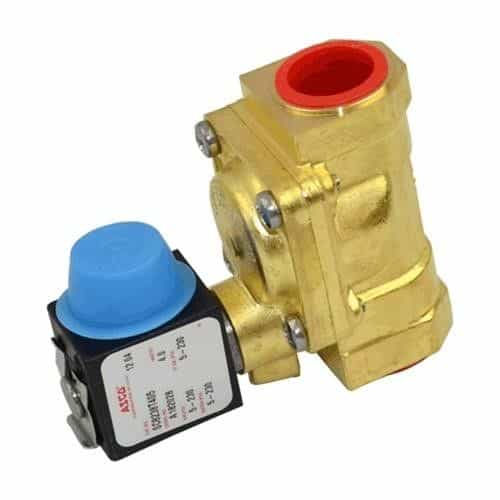 SC8238T405 Asco S Series 1/2 Inch Normally Closed Brass Solenoid Valve - 24 VAC