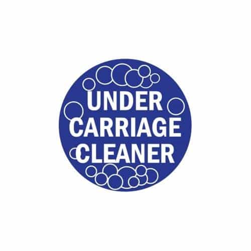 CB034618 undercarriage cleaner Circle Decal