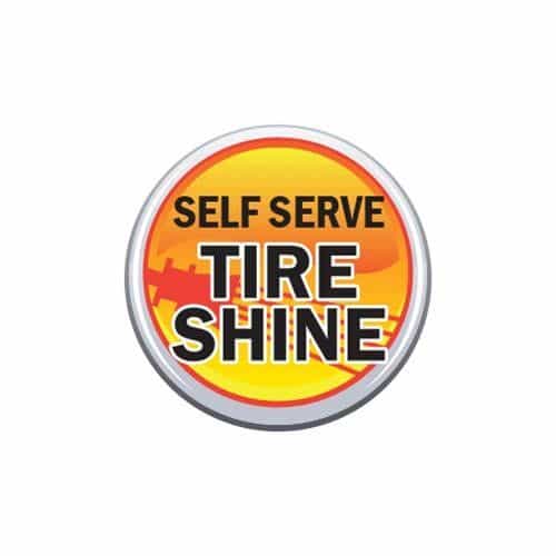 CB04637 Tire Shine Circle Decal