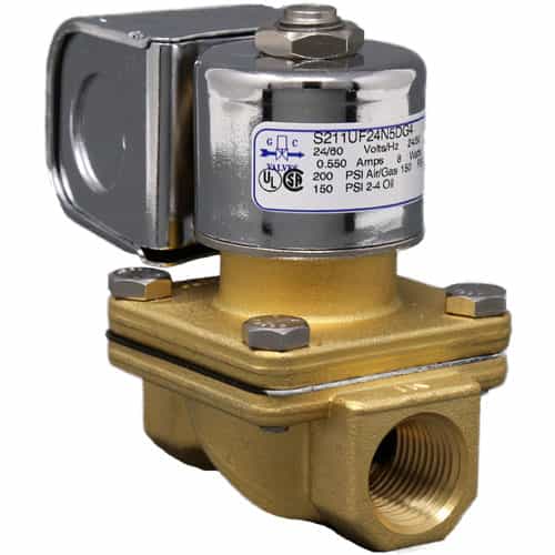 S211UF02N5DG4 G.C. Valves Junction Box Solenoid Valve