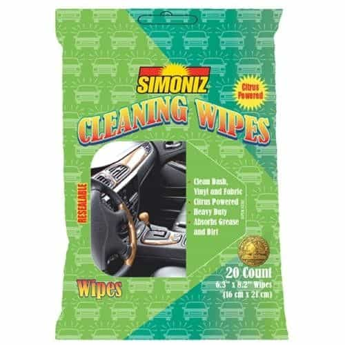 Auto Cleaning Wipes Pack