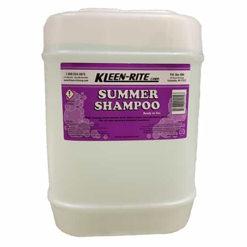 Kleen-Rite Summer Shampoo - Ready to Use - 5 Gallon