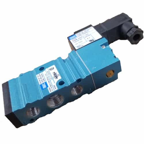 Mac Valves 400 Series Solenoid Valve, 24 VDC - 411A-B0A-DM-DDAJ-1KA