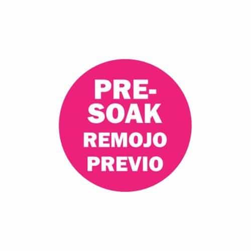 CB034610BL Bilingual Presoak Circle Decal