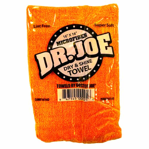 ULTRA-21O Towels by Doctor Joe 100 Pack Orange Microfiber Towels