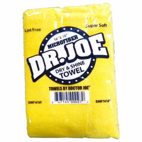 ULTRA-21Y Towels by Doctor Joe 100 Pack Yellow Microfiber Towels