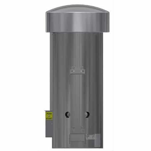 J.E. Adams 9237-DH Dual Inlet Push Button Post Mount Vacuum