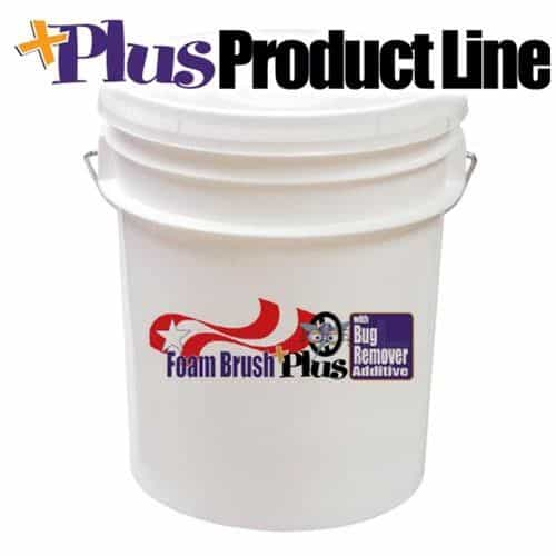 Foam Brush Plus with Bug Remover - 5 Gal.