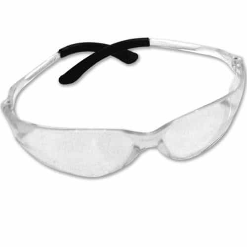 CL010 MCR Safety  Clear Polycarbonate Safety Glasses - ANSI Z87+