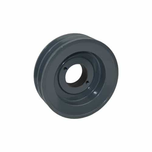 2BK57H Amec Cast Iron Pulley - 2 Grooves, 5.45 Inch OD