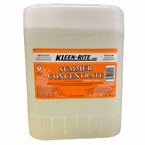 Kleen-Rite Summer Shampoo - Concentrate - 5 Gallon