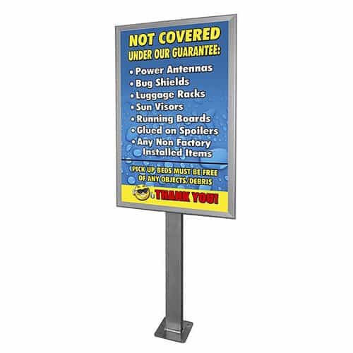 TSS Snap-Open Sign Frame, 28" x 44" - P28X44PS